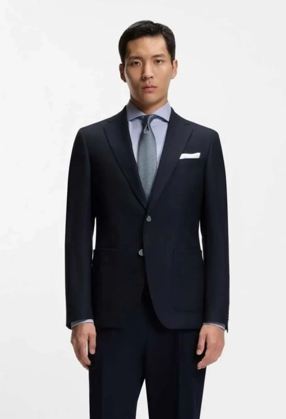 BOSS Hugo Boss Hank Slim Fit Wrinkle-Resistant Dress Shirt